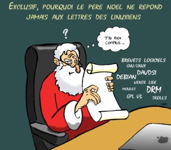 Exclusif, pourquoi le Père Noël ne répond jamais aux lettres des Linuxiens
