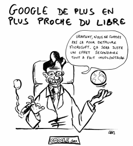 Google aime le logiciel libre (?)
