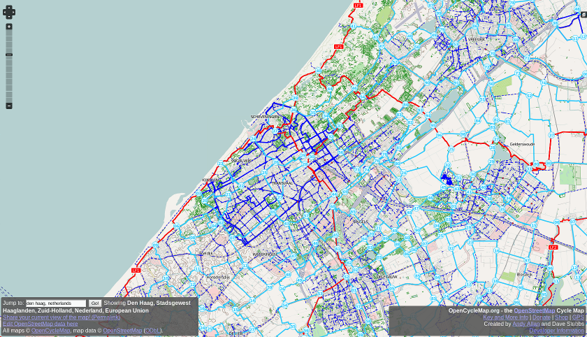 OpenCycleMap, La Haie